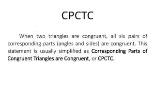 PROVING STATEMENTS ON TRIANGLE CONGRUENCE.pptx