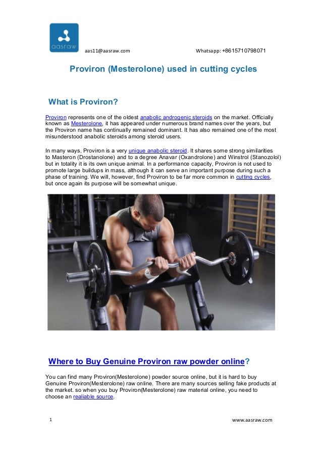 Proviron: The complete Publication for Increased Muscle building Efficiency