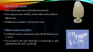 Provisional restoration