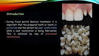 Provisional restoration