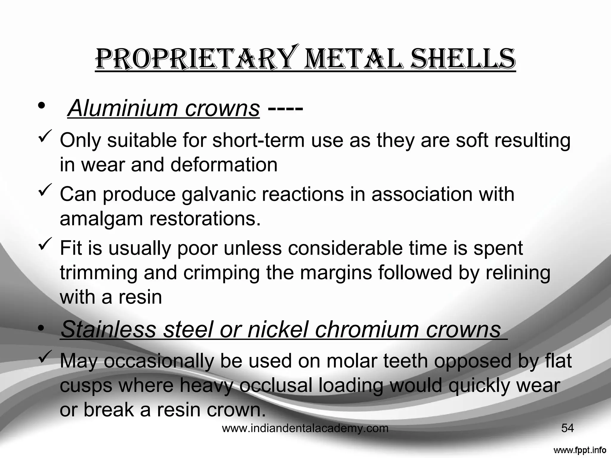 54www.indiandentalacademy.com
 