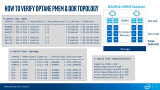 Provision Intel® Optane™ DC Persistent Memory in Linux* | PDF