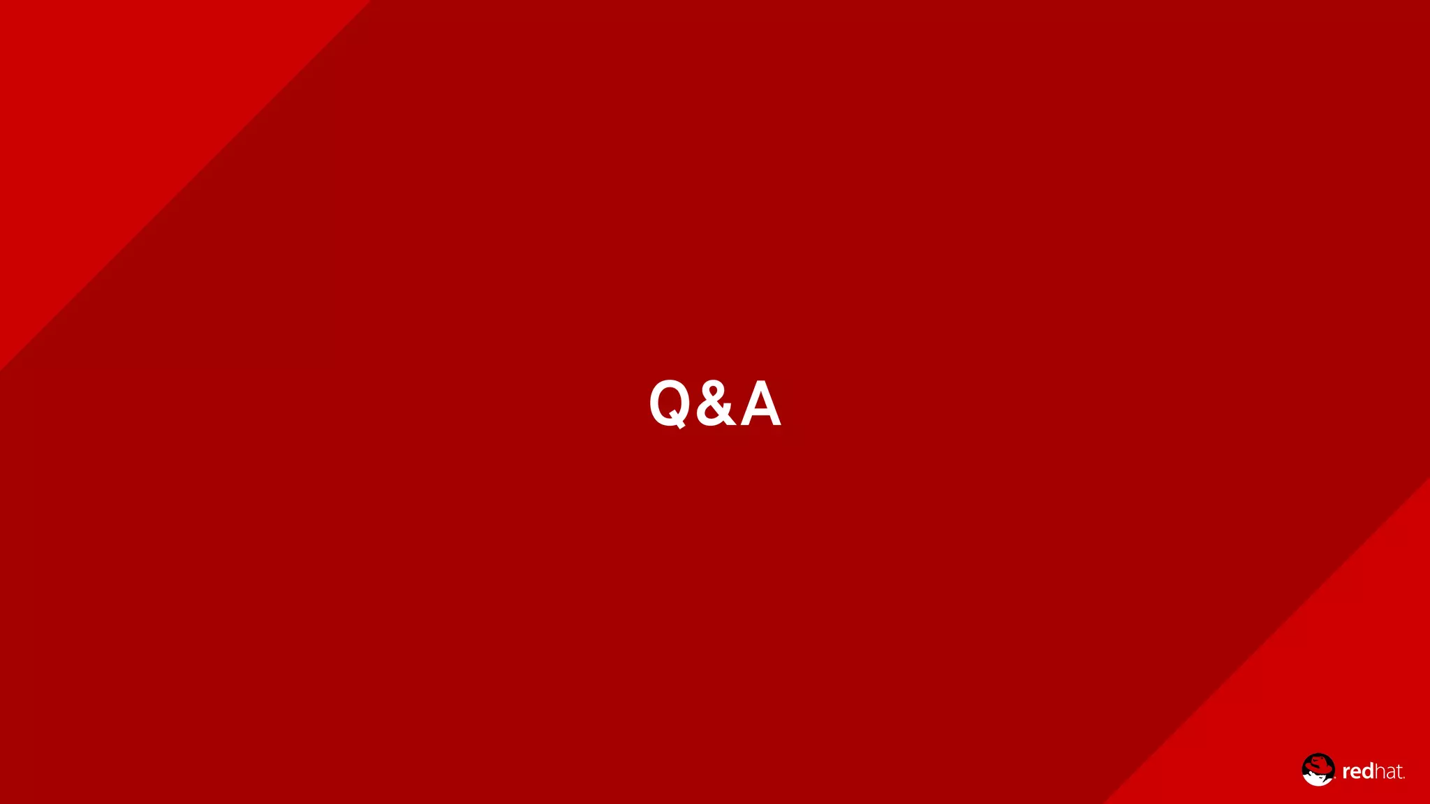 Q&A
 