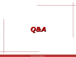 Q&A www.itsecurity.ro 