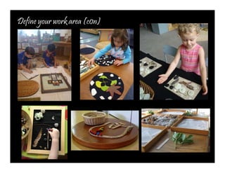 Define your work area (c0n) 
 