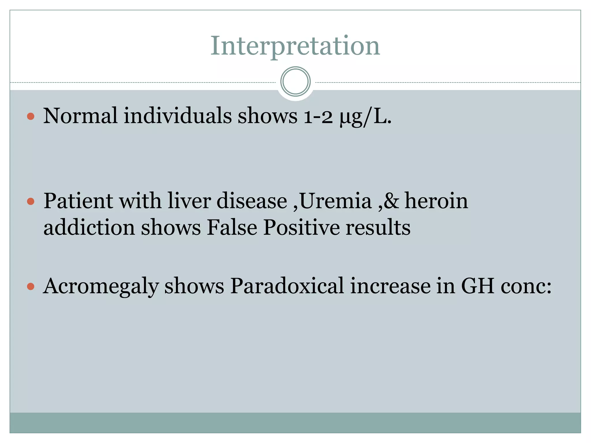 Provocative test for growth hormones | PPTX