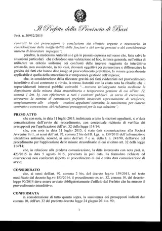 Avvenire Srl, provvedimento nomina amministratori