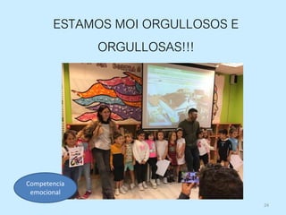 24
ESTAMOS MOI ORGULLOSOS E
ORGULLOSAS!!!
Competencia
emocional
 