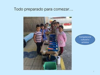7
Todo preparado para comezar…
Competencia
cultural e
artística
 