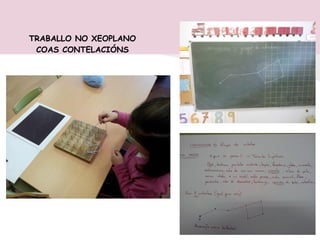 TRABALLO NO XEOPLANO
COAS CONTELACIÓNS
 