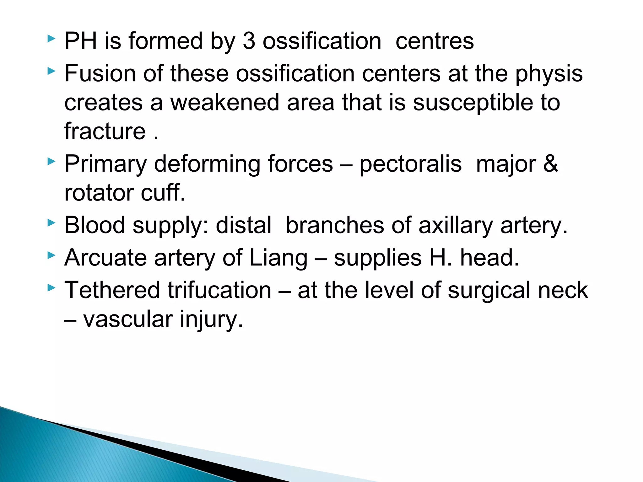 Proximal humerus fractures | PPT