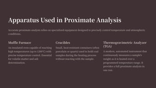 Proximal Analysis Instruments Proximate analysis of coal.pdf.......... | PDF