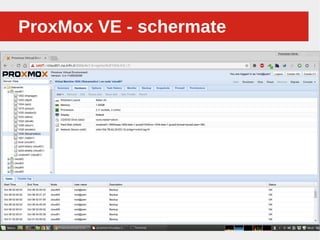 Perché sono cosi forti:ProxMox VE - schermateProxMox VE - schermate
 