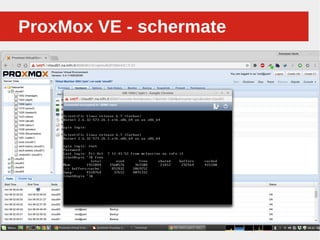 Perché sono cosi forti:ProxMox VE - schermateProxMox VE - schermate
 