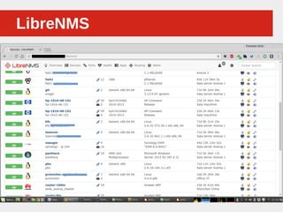 Perché sono cosi forti:LibreNMSLibreNMS
 