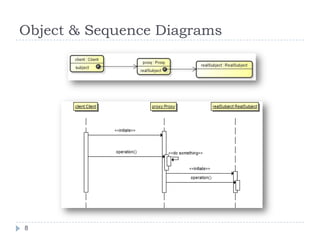 Object & Sequence Diagrams




8
 