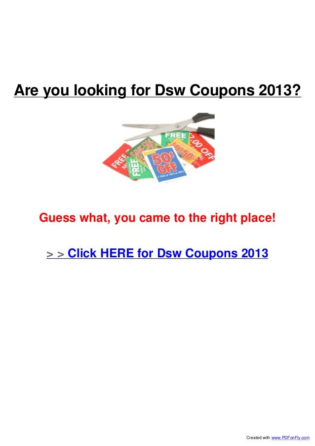 dsw coupons 1 off