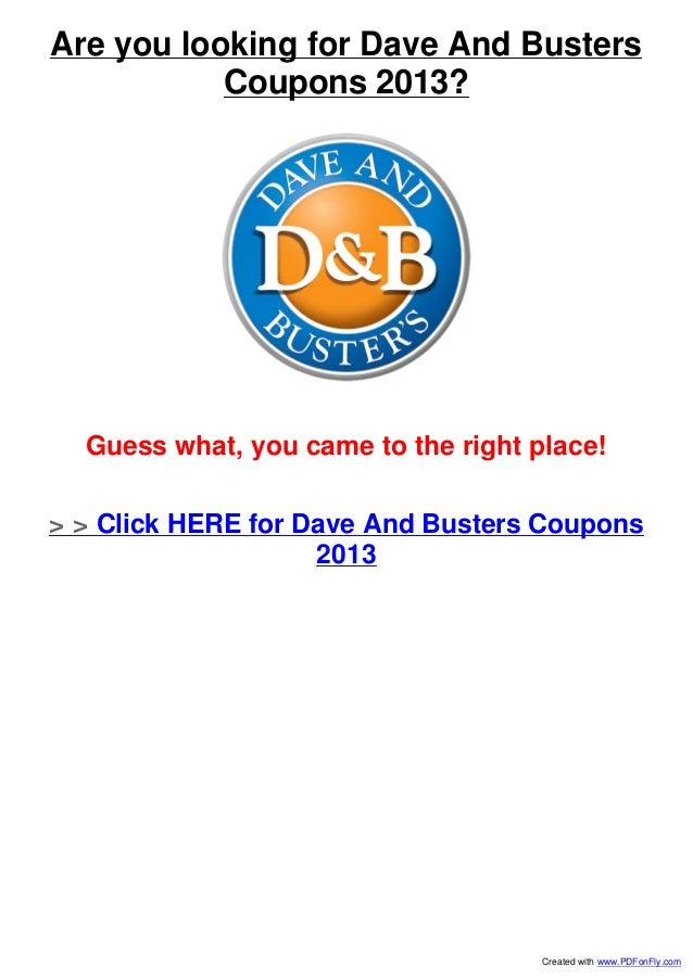 dave and busters groupon coupons dave and busters groupon coupons
