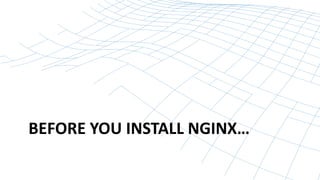 BEFORE YOU INSTALL ұ…
 