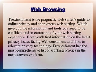 Proxy server | PPT