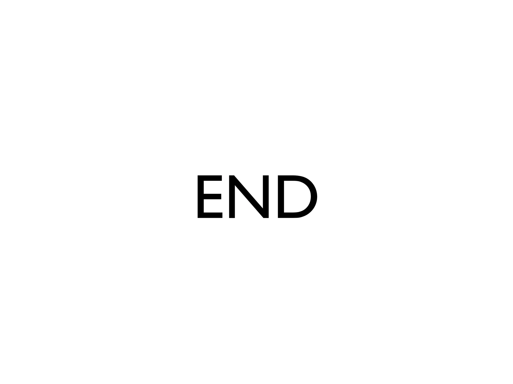 END
 