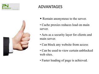 FORWARD PROXY SERVERWEB SERVERINTERNETPROXY SERVERCLIENT 1CLIENT 3CLIENT 2