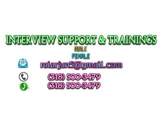 Proxy support and interview support.pdf