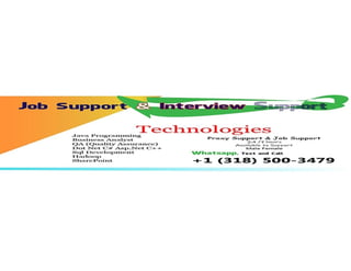 Proxy support and interview support.pdf