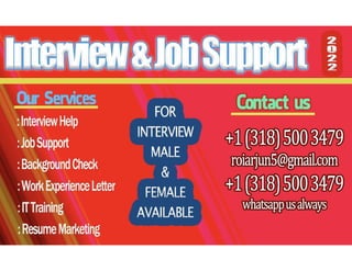 Proxy support and interview support.pdf