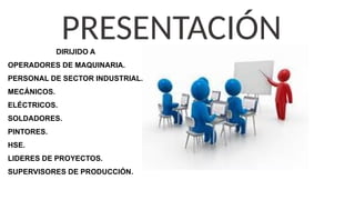 PROY. Seguridad en el uso de Plataformas Elevadoras (1).pptx