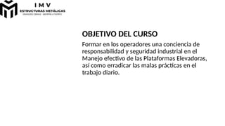 PROY. Seguridad en el uso de Plataformas Elevadoras (1).pptx