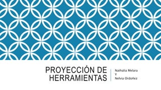 PROYECCIÓN DE
HERRAMIENTAS
Nathalia Melara
Y
Nelvia Ordoñez
 