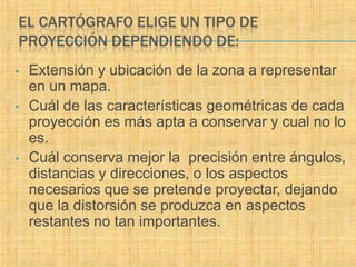 Proyecciones CartográFicas