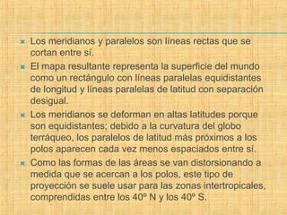 Proyecciones CartográFicas