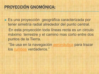 Proyecciones CartográFicas