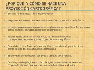 Proyecciones CartográFicas