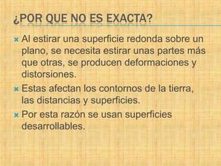 Proyecciones CartográFicas