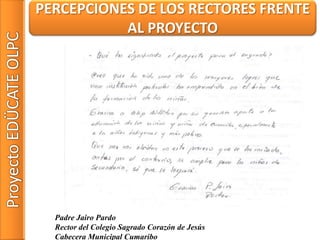 Lanzamiento de la estrategia de los Clubes Sabedores XO en 9 Instituciones Educativas.