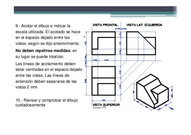 Proyecciones y vistas de un objeto