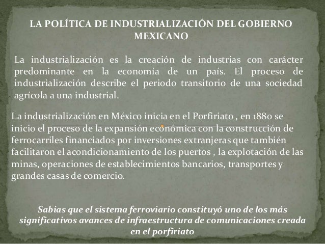 Proyección Socioeconómica De La Industria En México es.slideshare.net