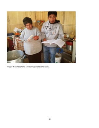 18
Imagen06: dandocharlas sobre el registrode ventateoria.
 