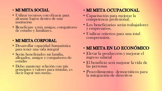 Mi Proyecto de vida PowerPoint