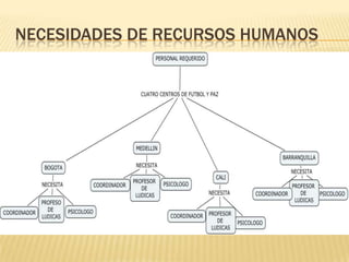 NECESIDADES DE RECURSOS HUMANOS

 