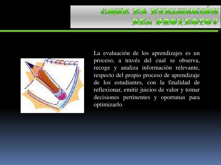 La evaluación es continua