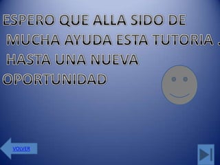 VOLVER
 