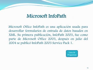 Proyecto Microsoft Office