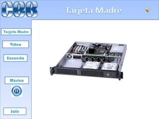 Tarjeta Madre


   Video


 Encuesta




   Música




   Salir
 