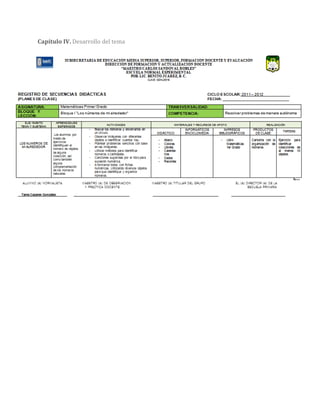 Capítulo IV. Desarrollo del tema
 