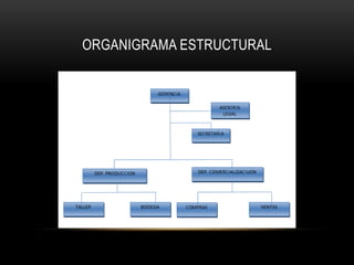 ORGANIGRAMA ESTRUCTURAL
 