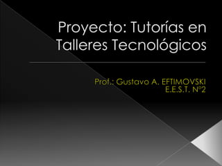 Proyecto Redes Sociales Educacion y Tics